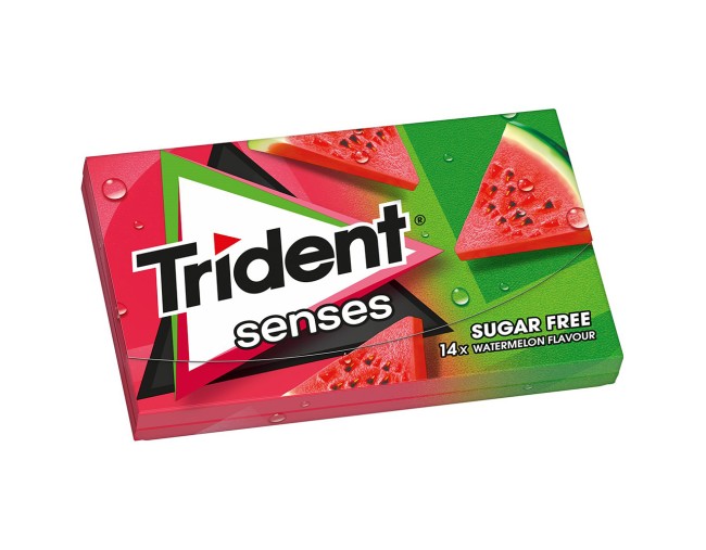 TRIDENT SENSES WATERMELON FLAVOUR ΤΣΙΧΛΕΣ 27gr
