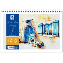TYPOTRUST SPECIAL ΜΠΛΟΚ ΑΚΟΥΑΡΕΛΛΑ Νο2 20x30cm 12ΦΥΛΛΑ
