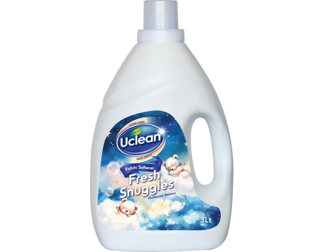 UCLEAN FRESH SNUGGLES ΜΑΛΑΚΙΚΟ ΡΟΥΧΩΝ 3lt