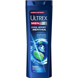ULTREX ΜΕΝ COOL SPORT MENTHOL 360ml ULTREX ΜΕΝ COOL SPORT MENTHOL 360ml