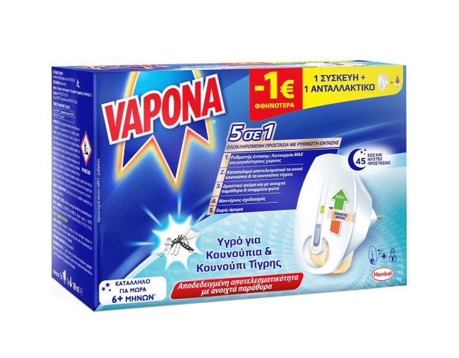 VAPONA ΣΥΣΚΕΥΗ & ΥΓΡΟ ΓΙΑ ΚΟΥΝΟΥΠΙ ΤΙΓΡΗΣ 18ml