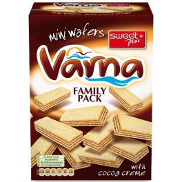 VARNA ΓΚΟΦΡΕΤΑΚΙΑ ΜΕ ΓΕΜΙΣΗ ΚΡΕΜΑ ΚΑΚΑΟ 260gr VARNA ΓΚΟΦΡΕΤΑΚΙΑ ΜΕ ΓΕΜΙΣΗ ΚΡΕΜΑ ΚΑΚΑΟ 260gr