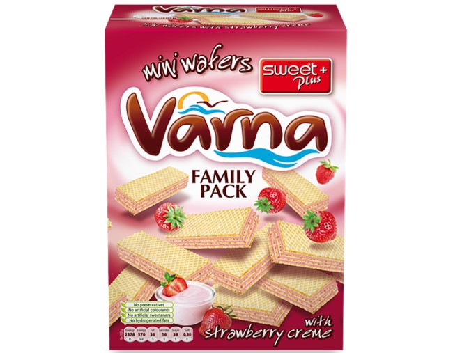 VARNA ΓΚΟΦΡΕΤΑΚΙΑ ΜΕ ΓΕΜΙΣΗ ΚΡΕΜΑ ΦΡΑΟΥΛΑ 260gr