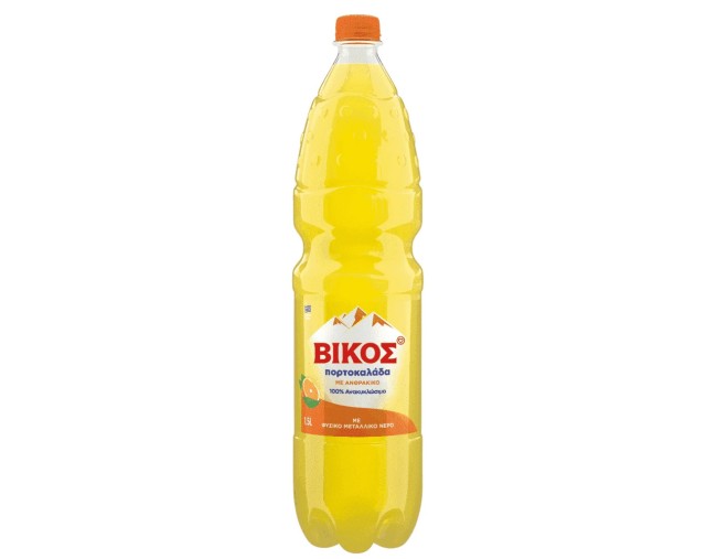 ΒΙΚΟΣ ΠΟΡΤΟΚΑΛΑΔΑ ΜΕ ΑΝΘΡΑΚΙΚΟ 1,5lt