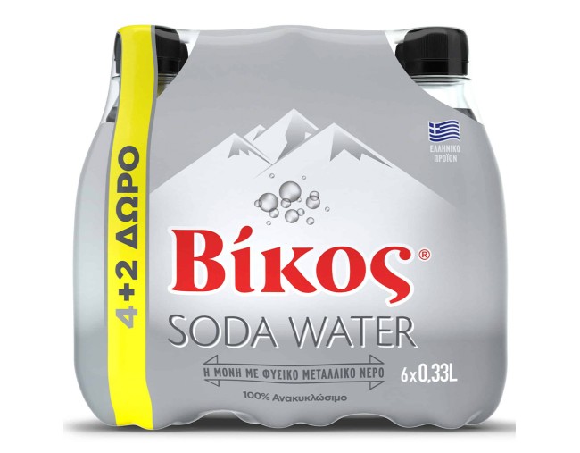 ΒΙΚΟΣ SODA WATER 6x0.33L