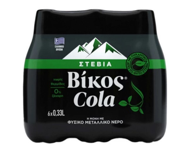 ΒΙΚΟΣ COLA ΣΤΕΒΙΑ 6x330ml