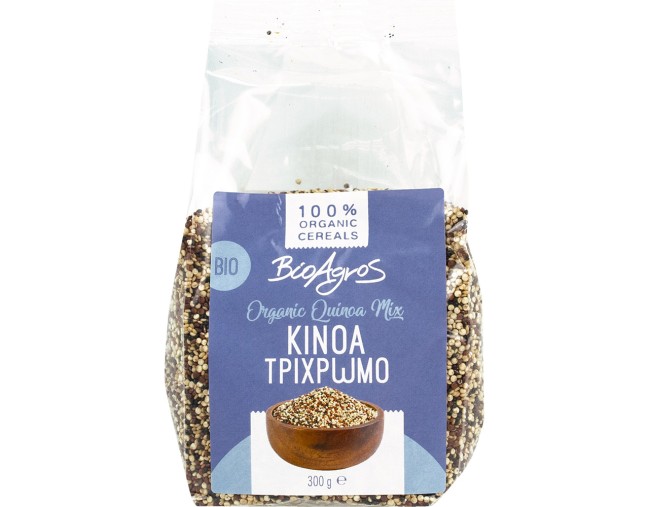 ΒΙΟΑΓΡΟΣ ΚΙΝΟΑ ΤΡΙΧΡΩΜΟ ΒΙΟ 300gr