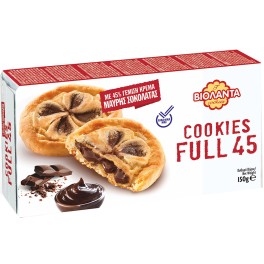ΒΙΟΛΑΝΤΑ COOKΙΕS FULL45 ΚΡΕΜΑ ΜΑΥΡΗΣ ΣΟΚΟΛΑΤΑ 150gr