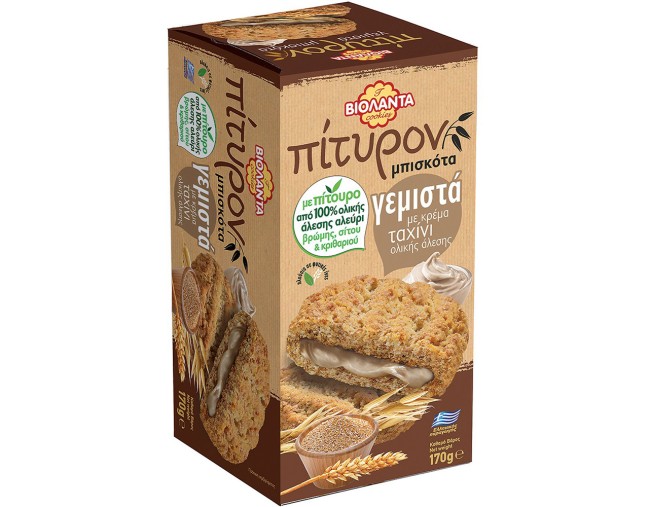 ΒΙΟΛΑΝΤΑ ΠΙΤΥΡΟΝ ΓΕΜΙΣΤΑ ΜΕ ΤΑΧΙΝΙ 170gr