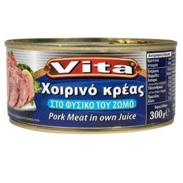 VITA ΧΟΙΡΙΝΟ ΚΡΕΑΣ ΣΕ ΦΥΣΙΚΟ ΖΩΜΟ 300gr