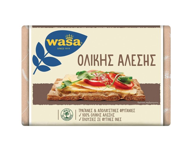 WASA ORIGINA ΤΡΑΓΑΝΕΣ ΦΡΥΓΑΝΙΕΣ ΟΛΙΚΗΣ ΑΛΕΣΗΣ 260gr