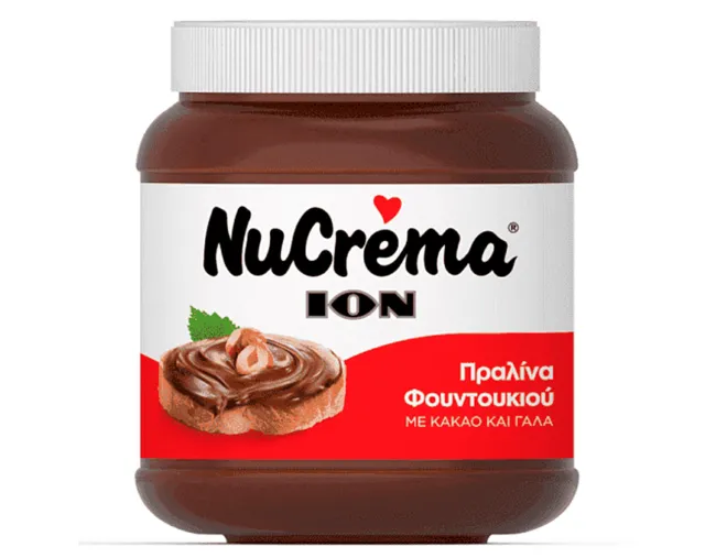 ION NUCREMA ΠΡΑΛΙΝΑ ΦΟΥΝΤΟΥΚΙΟΥ 380gr