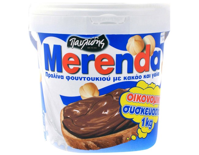 ΠΑΥΛΙΔΗΣ MERENDA ΠΡΑΛΙΝΑ ΦΟΥΝΤΟΥΚΙΟΥ 1kg