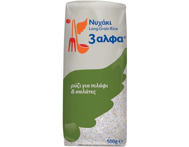 3ΑΛΦΑ ΡΥΖΙ ΝΥΧΑΚΙ 500gr
