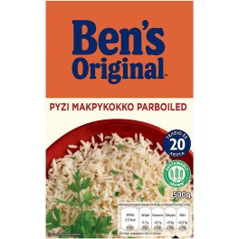 UNCLE BEN’S ΡΥΖΙ ΜΑΚΡΥΚΟΚΚΟ PARBOILED 20’ 500gr