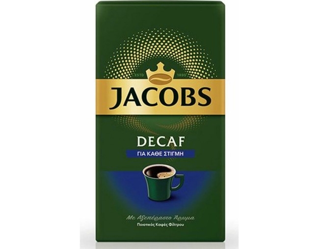 JACOBS ΦΙΛΤΡΟΥ DECAF 250gr