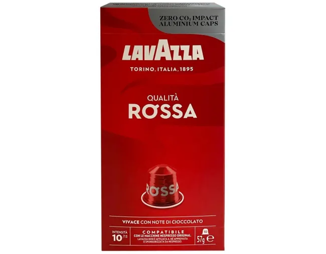LAVAZZA ROSSA INTENSITY 10 10 ΚΑΨΟΥΛΕΣ 57gr