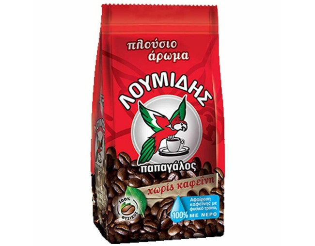 ΛΟΥΜΙΔΗΣ ΠΑΠΑΓΑΛΟΣ ΕΛΛΗΝΙΚΟΣ ΚΑΦΕΣ ΧΩΡΙΣ ΚΑΦΕΙΝΗ 143gr