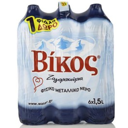 ΒΙΚΟΣ ΦΥΣΙΚΟ ΜΕΤΑΛΛΙΚΟ ΝΕΡΟ 6x1,5lt ΒΙΚΟΣ ΦΥΣΙΚΟ ΜΕΤΑΛΛΙΚΟ ΝΕΡΟ 6x1,5lt