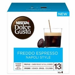 NESCAFE DOLCE GUSTO FREDDO ESPRESSO NAPOLI STYLE 16 ΚΑΨΟΥΛΕΣ x 8gr
