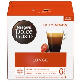 NESCAFE DOLCE GUSTO LUNGO ΙΝTENSITY 6 16 ΚΑΨΟΥΛΕΣ 104gr