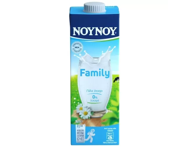 ΝΟΥΝΟΥ FAMILY ΓΑΛΑ ΑΠΑΧΟ 0% 1lt ΓΑΛΑ