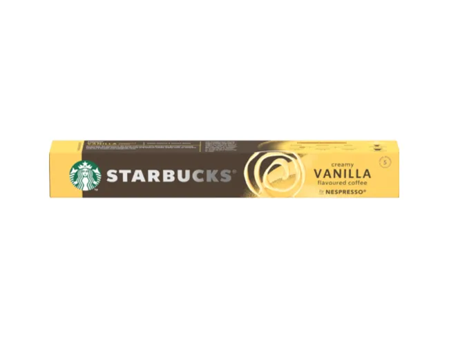 SΤΑRBUCKS CREAMY VANILLA FLAVOURED COFFEE  Ν.5 10 ΚΑΨΟΥΛΕΣ 51gr
