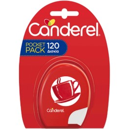 CANDEREL ΓΛΥΚΑΝΤΙΚΟ ΧΩΡΙΣ ΘΕΡΜΙΔΕΣ 120 ΔΙΣΚΙΑ 10,2gr