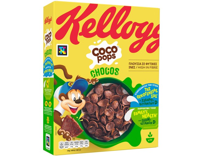 KELLOGG'S COCO POPS CHOCOS 330gr ΕΒΔΟΜΑΔΙΑΙΕΣ ΠΡΟΣΦΟΡΕΣ