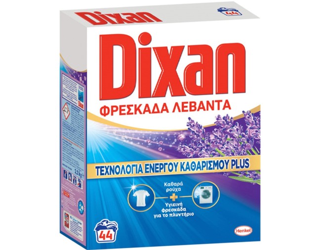 DIXAN ΣΚΟΝΗ ΠΛΥΝΤΗΡΙΟΥ ΡΟΥΧΩΝ ΛΕΒΑΝΤΑ 44 ΜΕΖΟΥΡΕΣ 2,2kg
