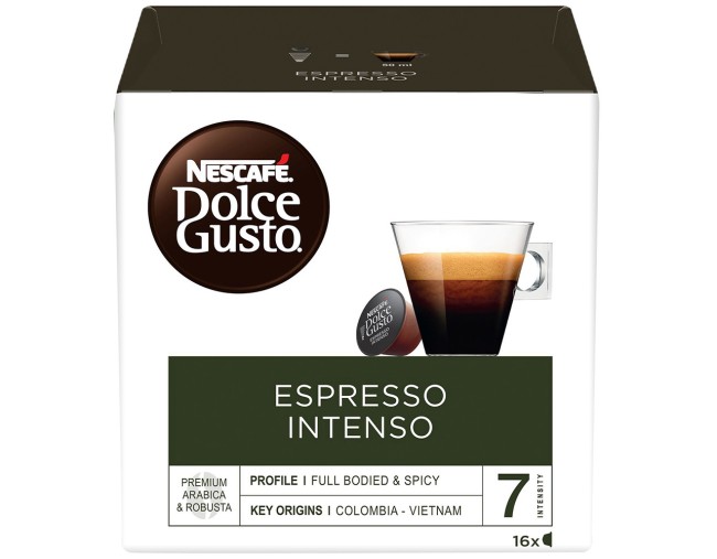 NESCAFE DOLCE GUSTO ESPRESSO INTENSO 16 KAΨΟΥΛΕΣ x 7gr