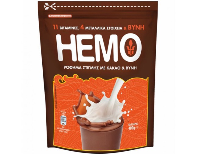 HEMO ΡΟΦΗΜΑ ΣΤΙΓΜΗΣ ΜΕ ΚΑΚΑΟ 400gr