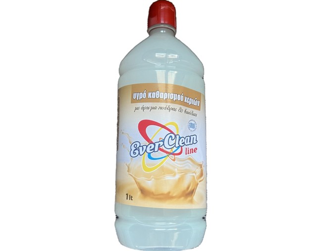 EVERCLEAN ΚΡΕΜΟΣΑΠOYNO ΠΟΥΔΡΑ & ΒΑΝΙΛIA 1lt
