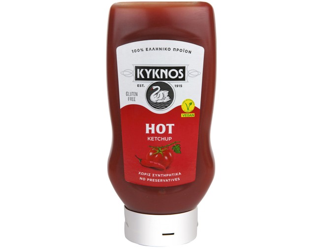 KYKNOS HOT KETCHUP TOP DOWN 560gr