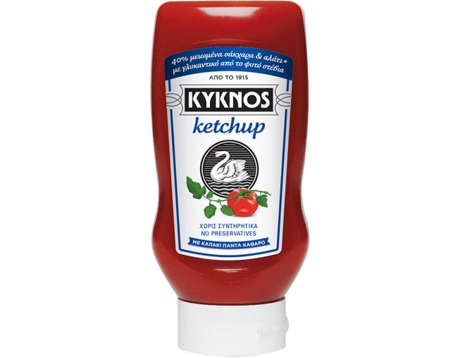 KYKNOS KETCHUP ΜΕ STEVIA 540gr