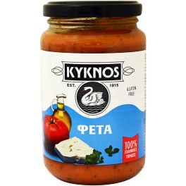 KYKNOS ΣΑΛΤΣΑ ΤΟΜΑΤΑΣ ΜΕ ΦΕΤΑ & ΛΑΔΙ 350gr