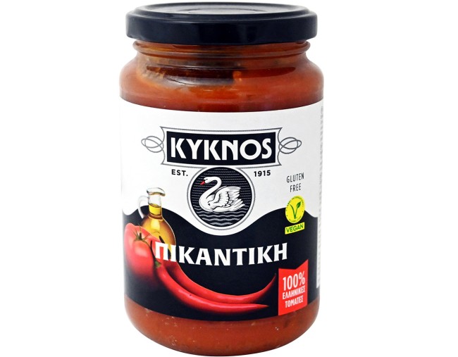 KYKNOS ΣΑΛΤΣΑ ΤΟΜΑΤΑΣ ΠΙΚΑΝΤΙΚΗ 350gr