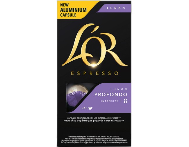 LOR ESPRESSO 8 PROFONDO 10 ΚΑΨΟΥΛΕΣ 52gr