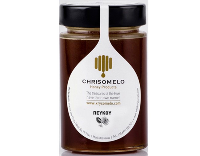 CHRISOMELO ΕΛΛΗΝΙΚΟ ΜΕΛΙ ΠΕΥΚΟΥ 940gr