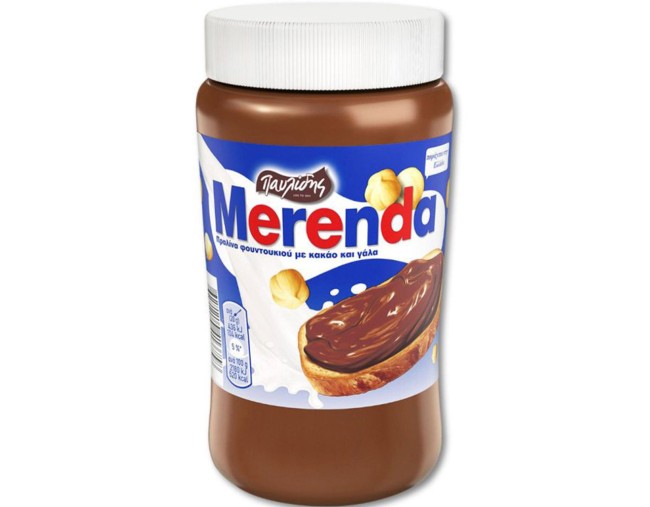 ΠΑΥΛΙΔΗΣ MERENDA ΠΡΑΛΙΝΑ ΦΟΥΝΤΟΥΚΙΟΥ 570gr