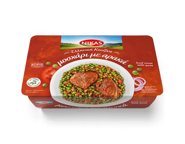 NIKAS ΕΛΛΗΝΙΚΗ ΚΟΥΖΙΝΑ ΜΟΣΧΑΡΙ ΜΕ ΑΡΑΚΑ 350gr