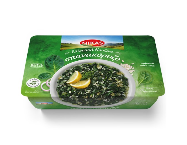 NIKAS ΕΛΛΗΝΙΚΗ ΚΟΥΖΙΝΑ ΣΑΠΑΝΑΚΟΡΥΖΟ 350gr