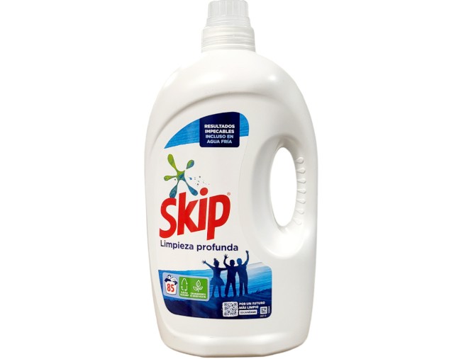 SKIP ΥΓΡΟ ΑΠΟΡΡΥΠΑΝΤΙΚΟ ΠΛΥΝΤΗΡΙΟΥ ACTIVE CLEAN 85 ΜΕΖΟΥΡΕΣ 4,25lt