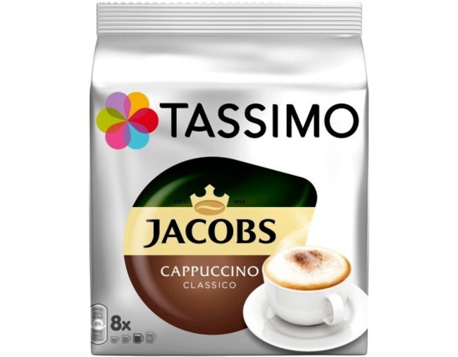 JACOBS TASSIMO CAPPUCCINO 8x6.5gr