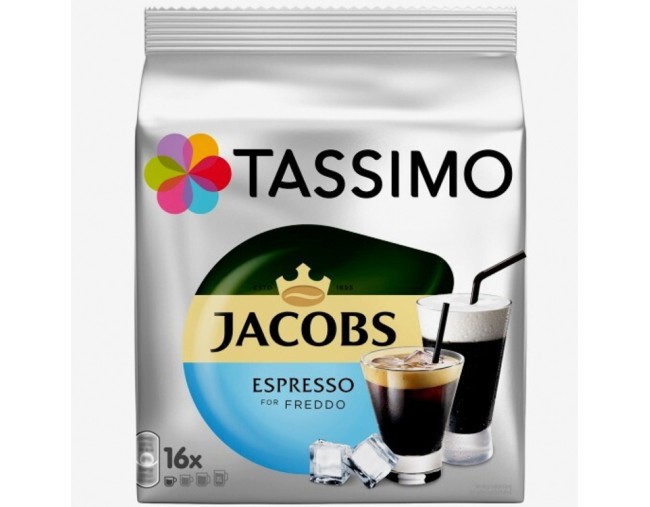 JACOBS TASSIMO ESPRESSO FOR FREDDO 16 KΑΨΟΥΛΕΣ 128gr