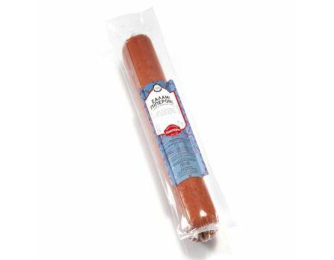 ΠΑΝΤΕΡΗ ΠΕΠΕΡΟΝΕ ΣΑΛΑΜΙ ΚΑΠΝΙΣΤΟ 500gr