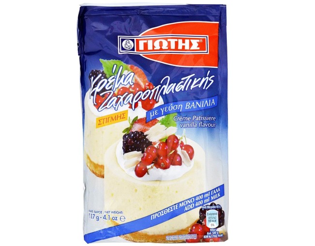 ΓΙΩΤΗΣ ΚΡΕΜΑ ΖΑΧΑΡΟΠΛΑΣΤΙΚΗΣ ΜΕ ΓΕΥΣΗ ΒΑΝΙΛΙΑ 117gr