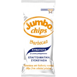 JUMBO CHIPS ΠΑΤΑΤAKIA ΚΥΜΑΤΙΣΤΑ BARBEQUE 280gr JUMBO CHIPS ΠΑΤΑΤAKIA ΚΥΜΑΤΙΣΤΑ BARBEQUE 280gr