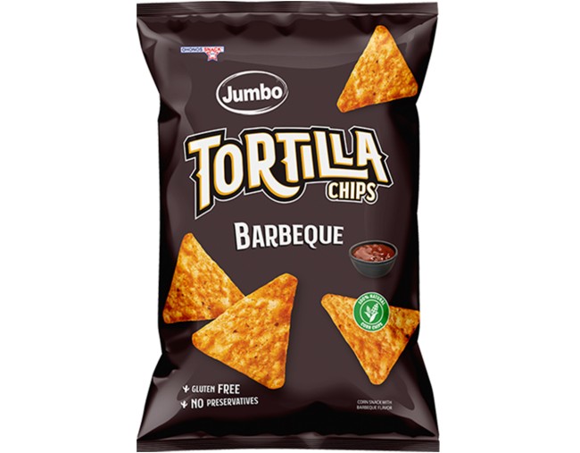 JUMBO TORTILLA CHIPS BARBEQUE 100gr