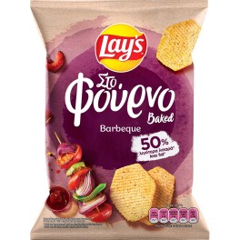 LAYS ΣΤΟ ΦΟΥΡΝΟ ΠΑΤΑΤΑΚΙΑ BBQ 105gr LAYS ΣΤΟ ΦΟΥΡΝΟ ΠΑΤΑΤΑΚΙΑ BBQ 105gr
